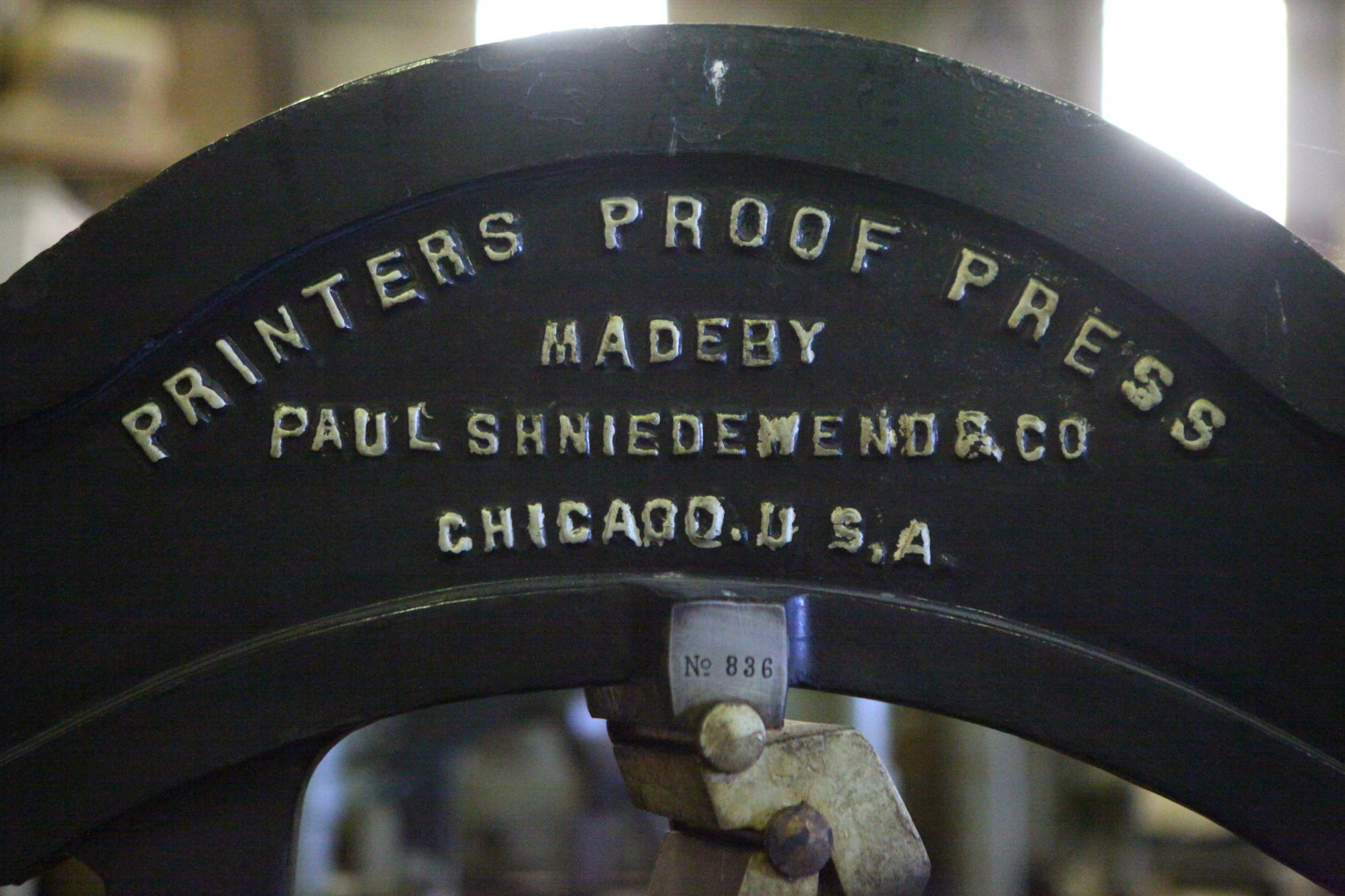 Ed Regan's Printing Presses